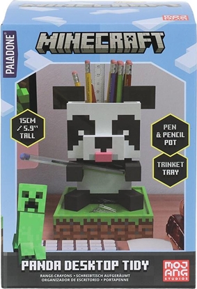 Attēls no Paladone PALADONE Minecraft Panda Przybornik na biurko (wysoko: 15 cm)