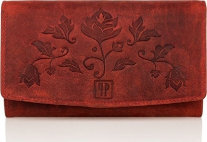 Picture of Paolo Peruzzi DAMSKI PORTFEL SKÓRZANY VINTGE PAOLO PERUZZI T-01-RD