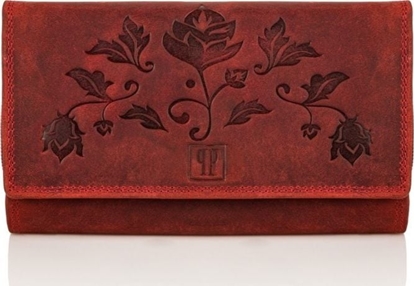 Picture of Paolo Peruzzi DAMSKI PORTFEL SKÓRZANY VINTGE PAOLO PERUZZI T-05-RD