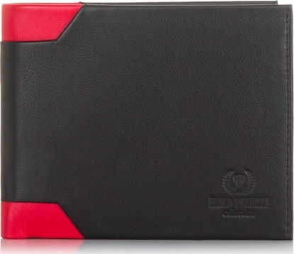 Picture of Paolo Peruzzi DUY SKÓRZANY PORTFEL MSKI PAOLO PERUZZI ZE SKÓRY LICOWEJ IN-13-RED