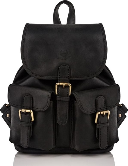 Picture of Paolo Peruzzi PLECAK DAMSKI SKÓRZANY PAOLO PERUZZI T-16-BL