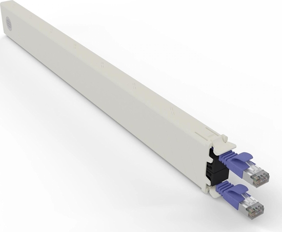 Picture of PATCHBOX CONEX8STPVI kabel sieciowy Fioletowy 0,8 m Cat6a U/FTP (STP)