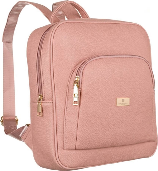 Изображение Peterson Pojemny plecak damski ze skóry ekologicznej - Peterson NoSize