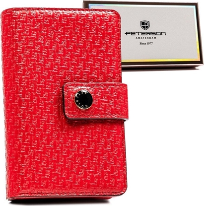 Изображение Peterson Portfel damski w orientacji pionowej ze skóry ekologicznej zdobionej toczeniem - Peterson NoSize
