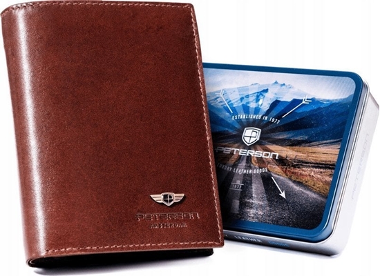 Picture of Peterson Portfel Mski Skórzany Ptn 22308-vt Black