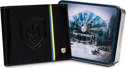 Picture of Peterson Portfel skórzany Peterson [DH] PTN 1517-P-UP UA-BLA czarny