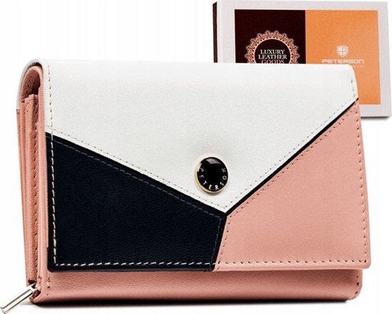 Picture of Peterson redni portfel damski ze skóry naturalnej  Peterson NoSize