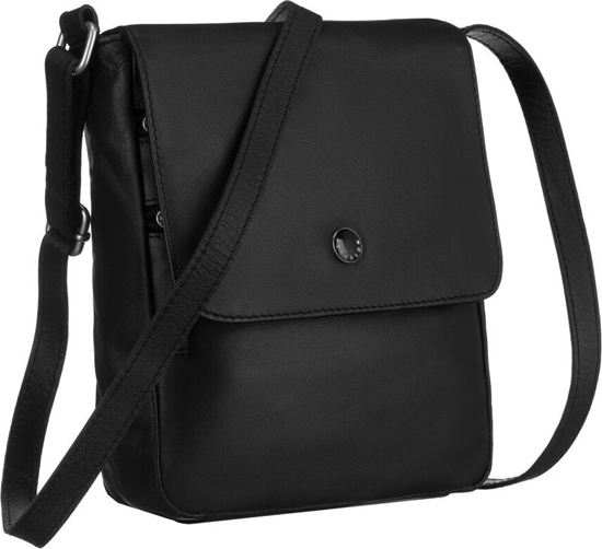 Picture of Peterson Skórzana listonoszka damska z klapk - Peterson NoSize