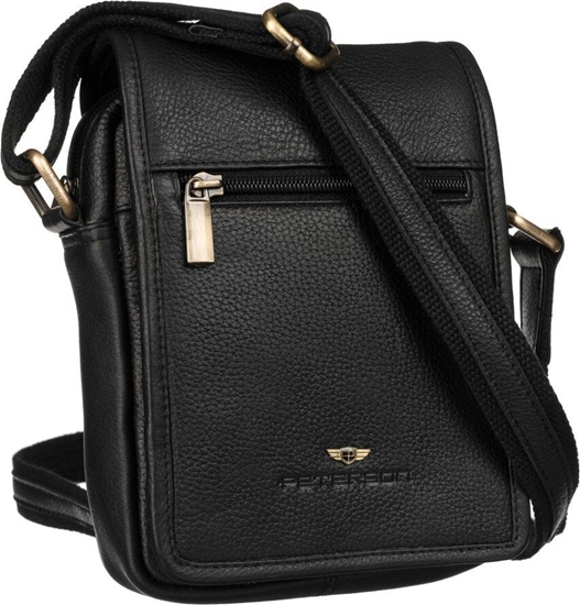 Изображение Peterson Skórzana Listonoszka Mska Z Kieszonkami
