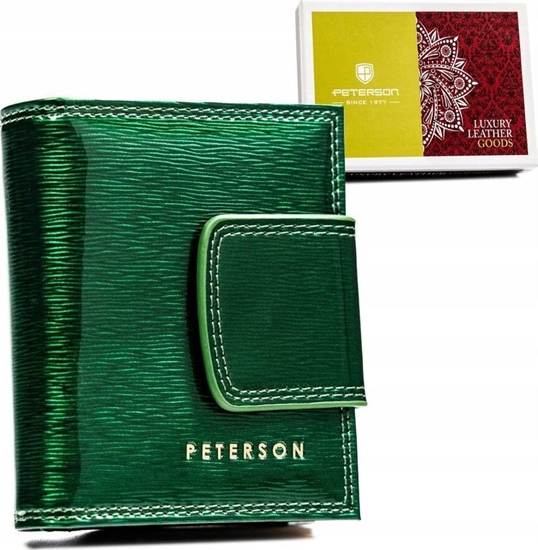 Picture of Peterson Skórzany damski portfel Peterson PTN 42329-SBR NoSize