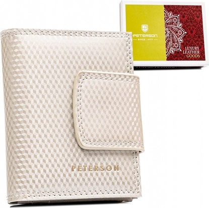 Picture of Peterson Skórzany damski portfel Peterson PTN 42329-SBR NoSize