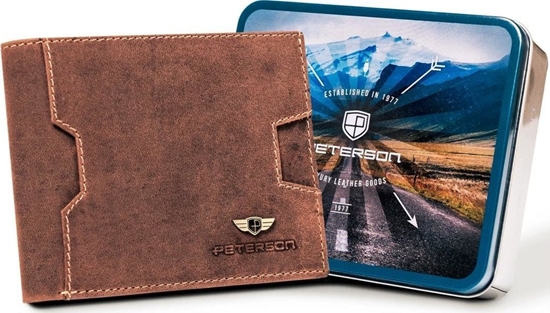 Изображение Peterson Skórzany mski portfel PTN N79 2-1-4 HUNTER NoSize