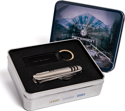 Picture of Peterson Zestaw Prezentowy: Scyzoryk I Brelok !