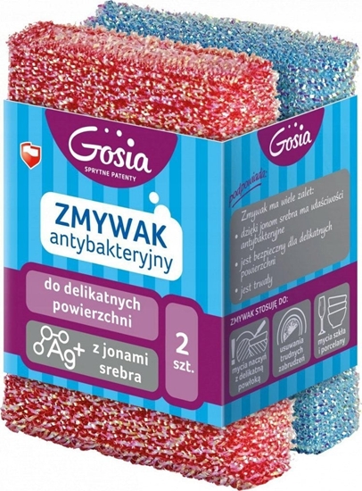 Picture of Politan Gosia Gosia Zmywak Do Delikatnych Powierzchni Z Jonami Srebra 2szt 7909...