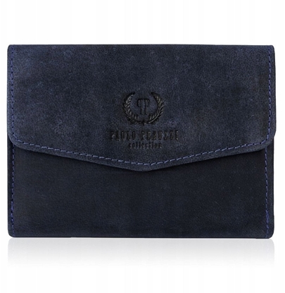 Attēls no Portfel damski vintage skórzany Paolo Peruzzi T-35-DB