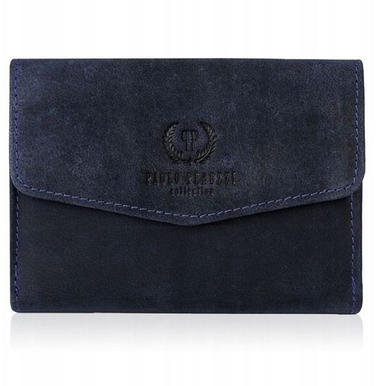 Picture of Portfel damski vintage skórzany Paolo Peruzzi T-35-DB