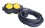 Picture of Przeduacz budowlany 4 gniazda 10m 3x1,5 PB/0202-3-10M IP44 3x1,5 Rum-Lux CZARNY