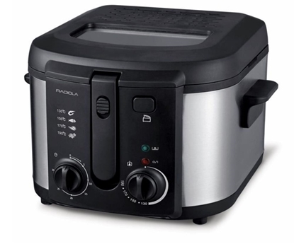 Attēls no Radiola FAMILY FRYER STAINLESS STEEL 3L Silver Black