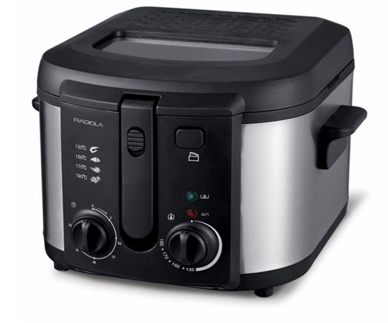 Изображение Radiola FAMILY FRYER STAINLESS STEEL 3L Silver Black