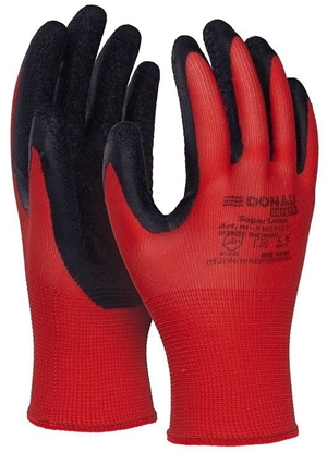 Picture of Rkawice Donau Safety Super Latex rozm.8 czerwone