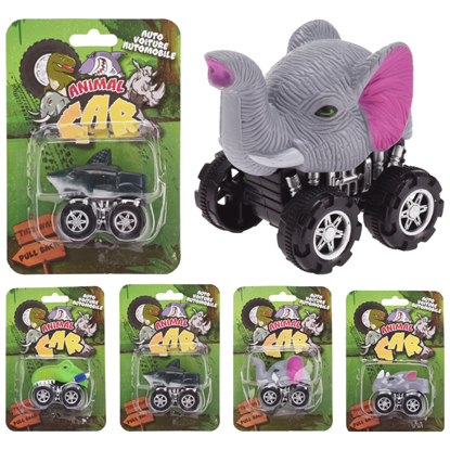 Picture of Rotaļlieta Automašīna ar dzīvnieciņu, uzvelkama