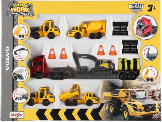 Picture of Rotaļlieta Celtniecības transportlīdzeklis Volvo k