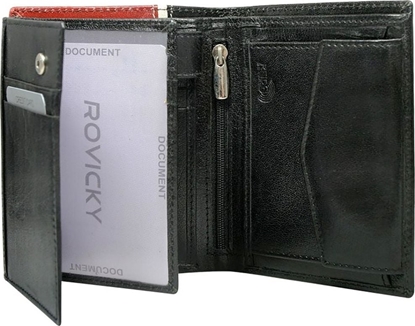 Attēls no Rovicky Pionowy portfel mski dwukolorowy HQ