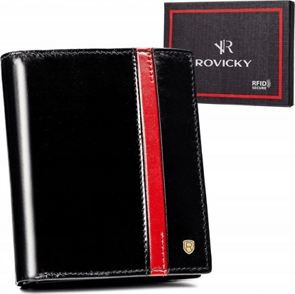 Изображение Rovicky Portfel mski w orientacji pionowej ze skóry - NoSize