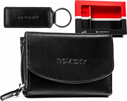 Picture of Rovicky Zestaw prezentowy: skórzany portfel damski i brelok - Rovicky NoSize