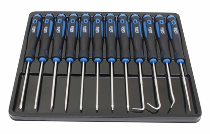 Attēls no SATRA ZESTAW PRECYZYJNYCH WKRTAKÓW I HAKÓW 12el.