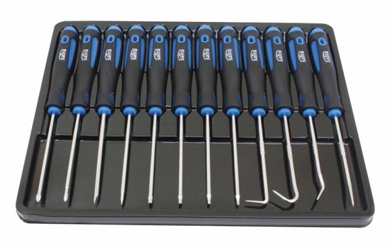 Picture of SATRA ZESTAW PRECYZYJNYCH WKRTAKÓW I HAKÓW 12el.