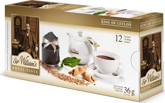 Picture of Sir Williams Herbata Royal Taste King of Ceylon 12 torebek