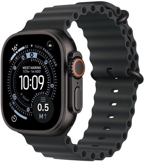 Picture of Smartwatch Apple Watch Ultra 3 GPS + Cellular 49mm Black Titanium / Ocean Band Czarny (MF0J4QC/A)