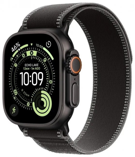 Picture of Smartwatch Apple Watch Ultra 3 GPS + Cellular 49mm Black Titanium / Trail Loop M/L Czarny  (MF1H4QP-A)