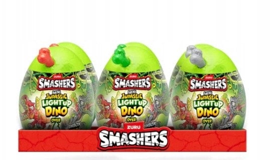 Изображение SMASHERS Interactive toy Jurassic Mini Light-Up Dino egg