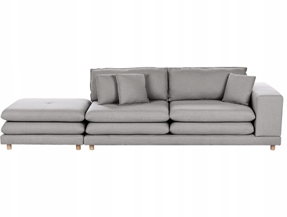 Изображение Sofa dla 2 osób HEDEN Szary z otoman