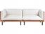 Изображение Sofa dla 3 osób VORGOD Zamana biel
