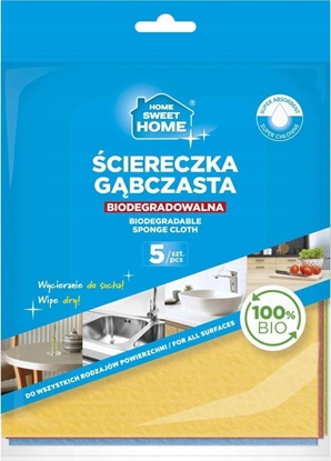 Picture of Spontex Spontex HSH cierka Gbczasta Biodegradowalna 5szt 400000005...
