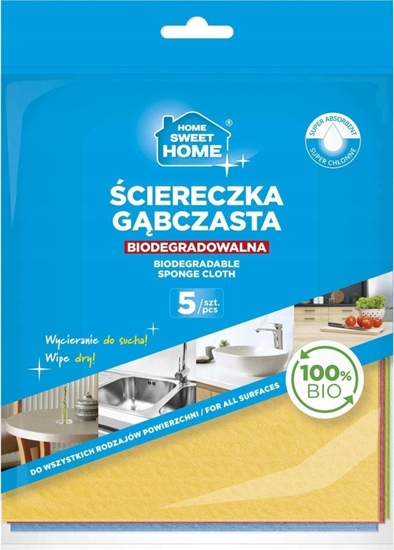 Picture of Spontex Spontex HSH cierka Gbczasta Biodegradowalna 5szt 400000005...