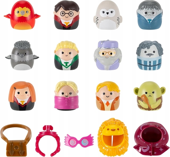 Picture of Squish-a-longs By Squishmallow, Harry Potter collectible figures, 12 pcs