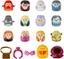 Attēls no Squish-a-longs By Squishmallow, Harry Potter collectible figures, 12 pcs