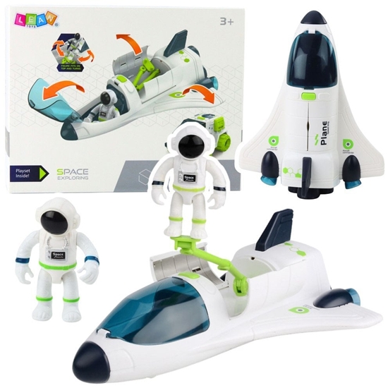 Picture of Statek Kosmiczny Figurki Kosmonautów Pojazd Kosmiczny wiata Dwiki LEAN Toys