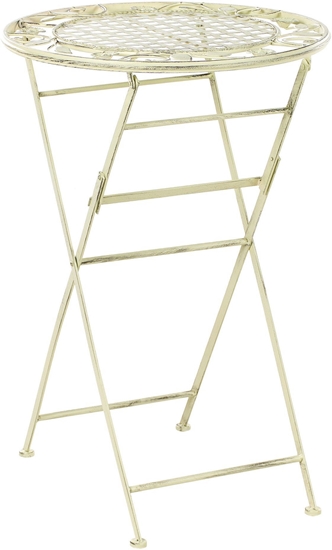 Изображение Stolik ogrodowy barowy BIVIO 60 cm 60 cm Metal Jasnozielony