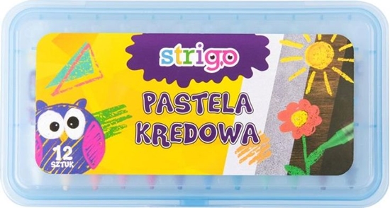 Picture of Strigo Pastele kredowe 12 kolorów STRIGO