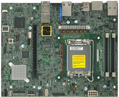 Attēls no Supermicro Mainboard X14SAV-TLN4F Flex-ATX Sockel 1851 Single