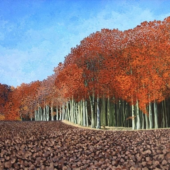 Picture of Susan Entwistle Karnet z kopert Jesienny buk