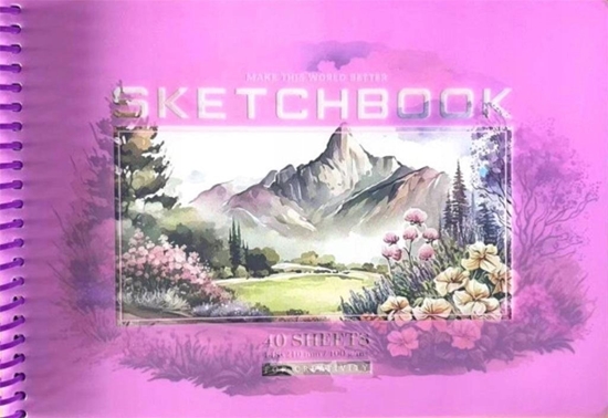 Изображение Szkicownik A5/40K koo gadki Góry FRESH