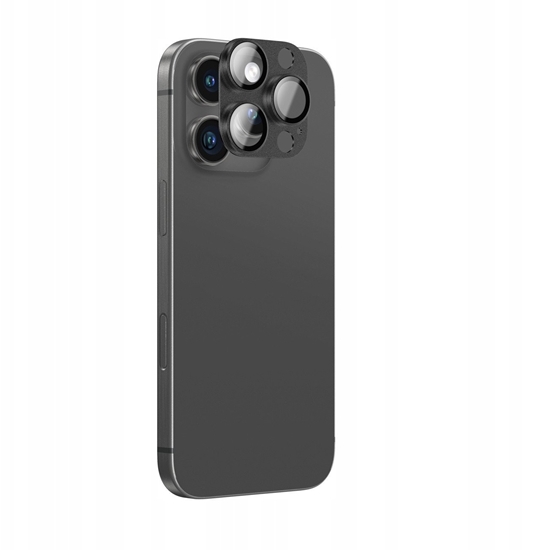 Изображение Szko hartowane AMAZINGTHING Aviation-Grade Alloy Lens na wysp aparatu do iPhone 16 Pro / 16 Pro Max - czarne