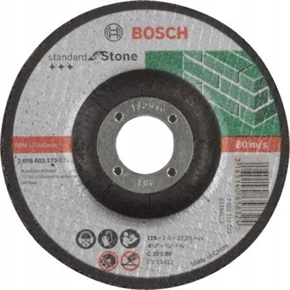 Attēls no Abrazīvais griešanas disks Bosch C 30 S BF; 115x2,5 mm