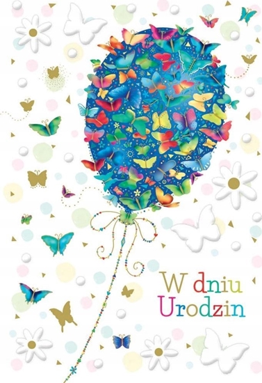 Picture of Teka Kartka okoliczno¶ciowa Urodziny